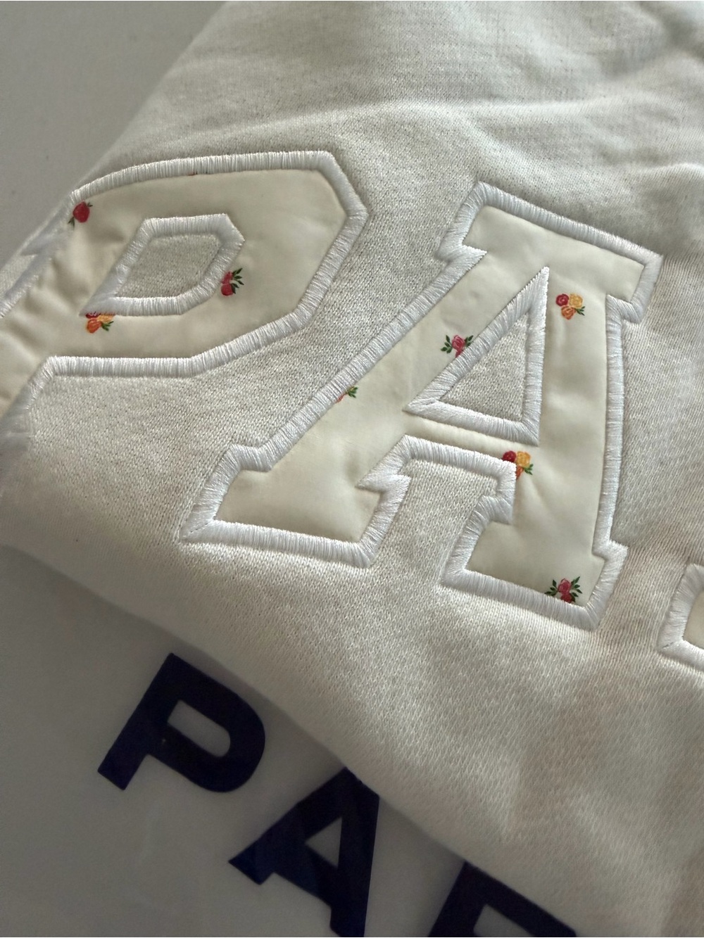 Parke Sweatshirt Ivory/Floral Heritage